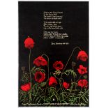 Advertising Poster Penguin Books WWI Poetry Isaac Rosenberg