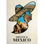 Travel Poster Welcome To Mexico