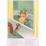 Propaganda Poster Child Health Poster bathtime