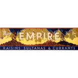 Advertising Poster Buy Empire Raisins Empire Marketing Board