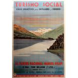 Travel Poster Argentina Nahuel Huapi National Park