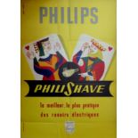 Advertising Poster Philips Philishave