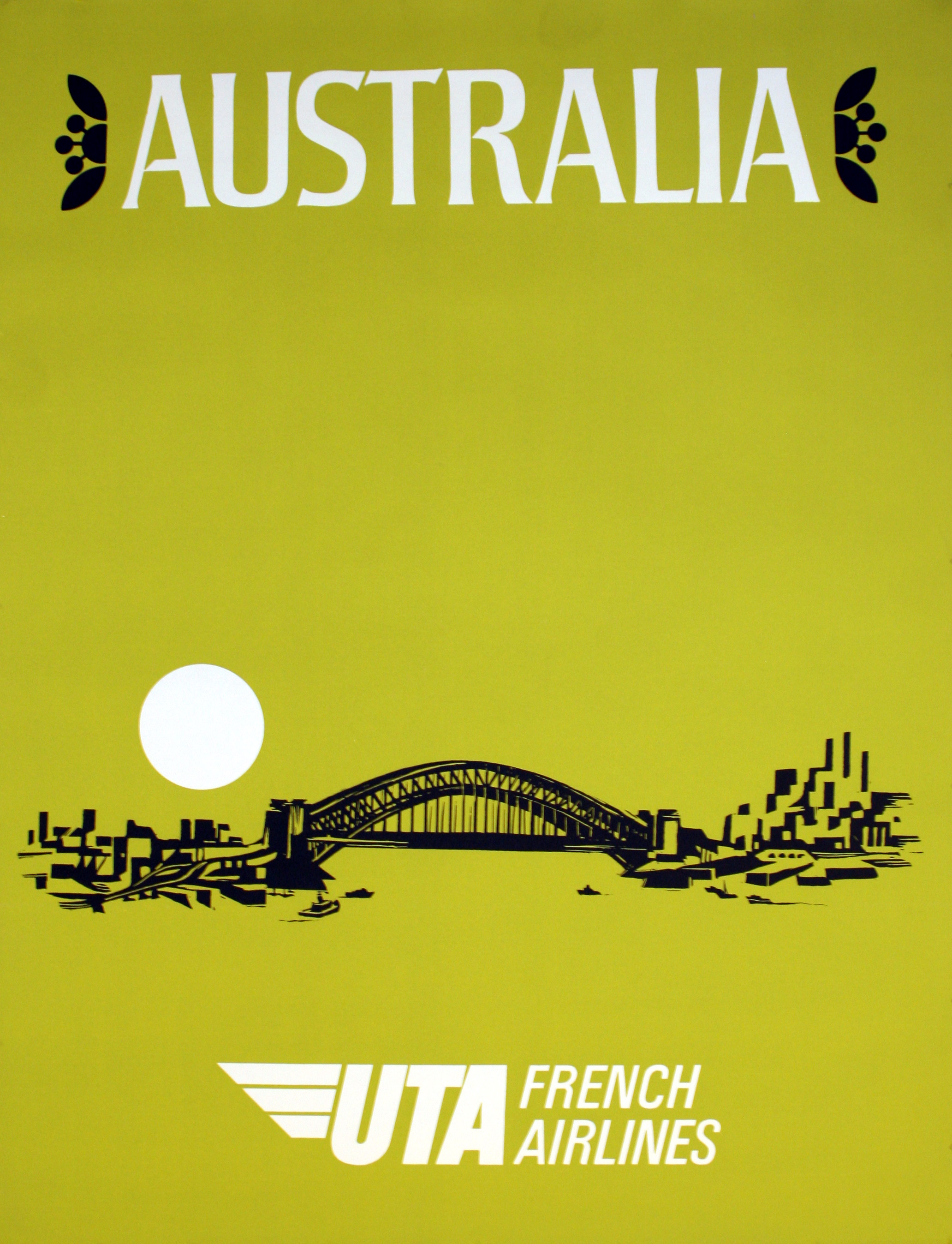Travel Poster Australia UTA