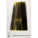 Sport Poster 1972 Munich Olympic Games Hans Hartung Poster