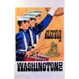 Travel Poster Washington DC