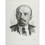 Set of 3 Propaganda Posters Lenin Dimitrov