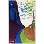 Travel Poster Danish State Railways DSB Eiler Krag