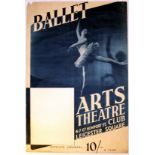 Advertising Poster Ballet Arts Theatre Club London