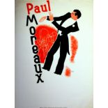 Advertising Poster Art Deco Paul Moreaux Jazz