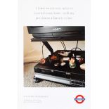 London Underground Poster Martin Parr I think we very are lucky