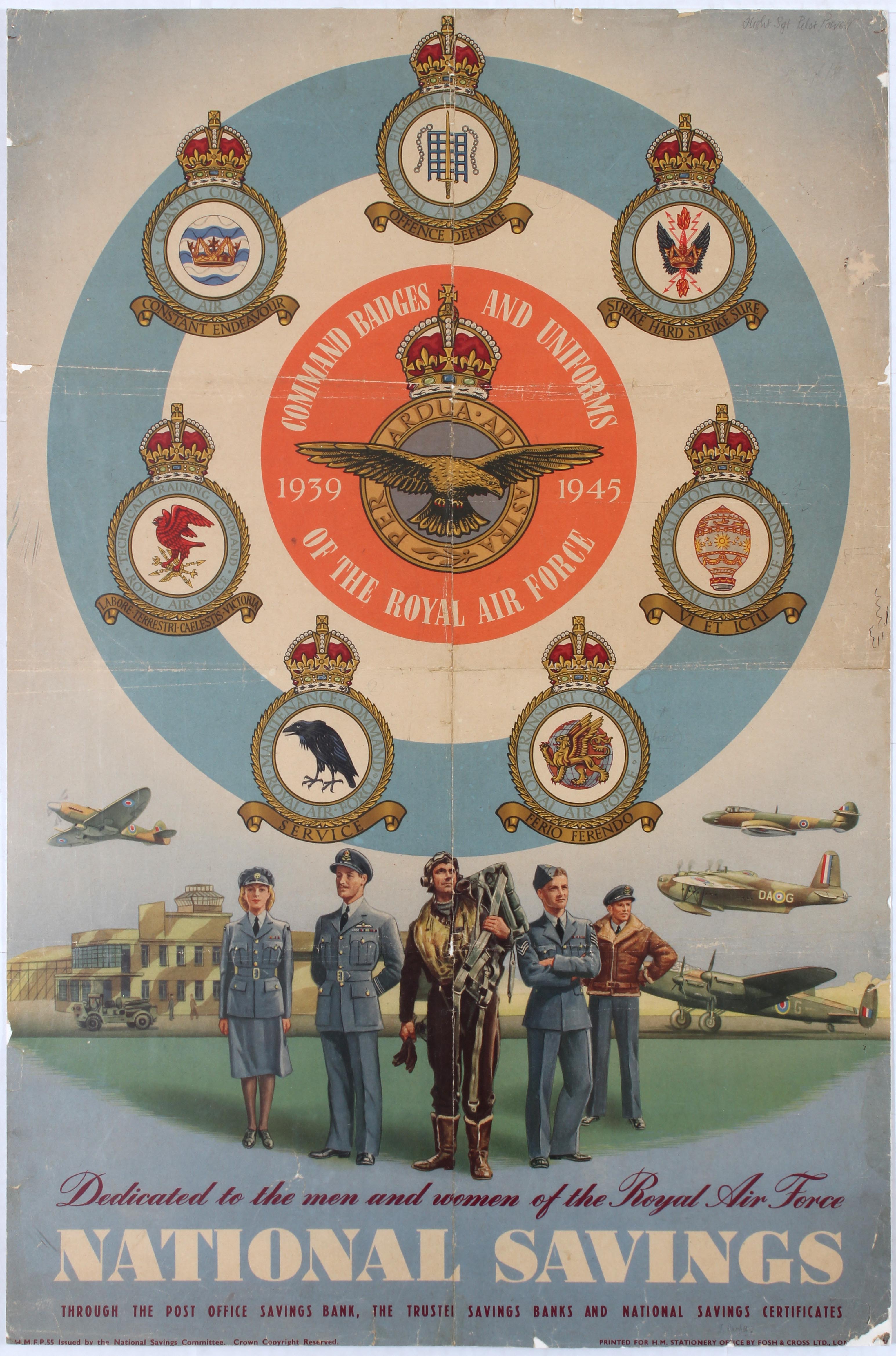 Propaganda Royal Air Force National Savings
