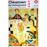 London Underground Poster Chinatown John Bellany