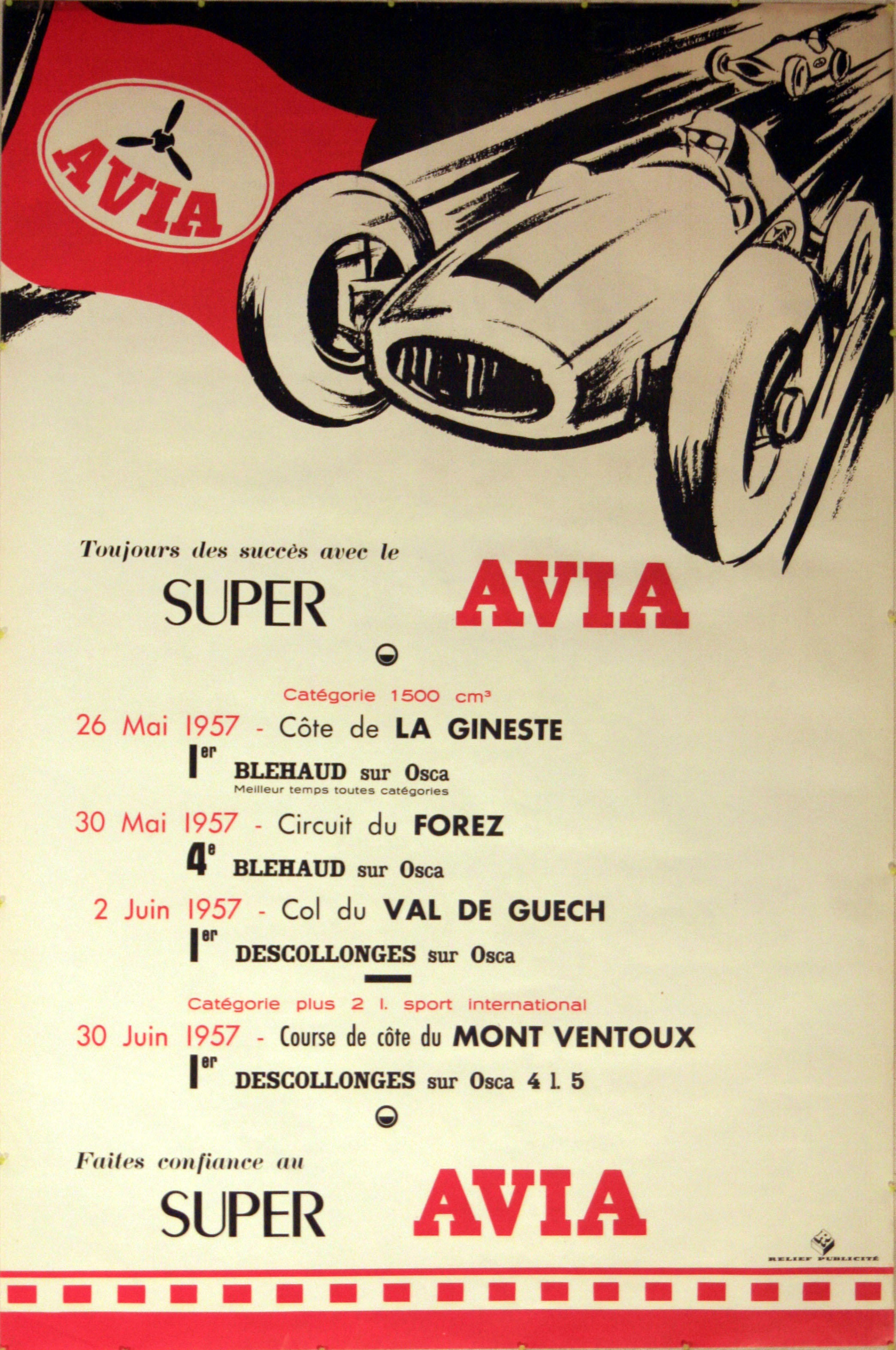 Sport Poster Super Avia