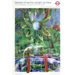 London Underground Poster Gardens Pascale Petite