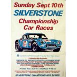 Sport Poster Silverstone Championships car races