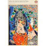 London Underground Poster Soho Philip Sutton