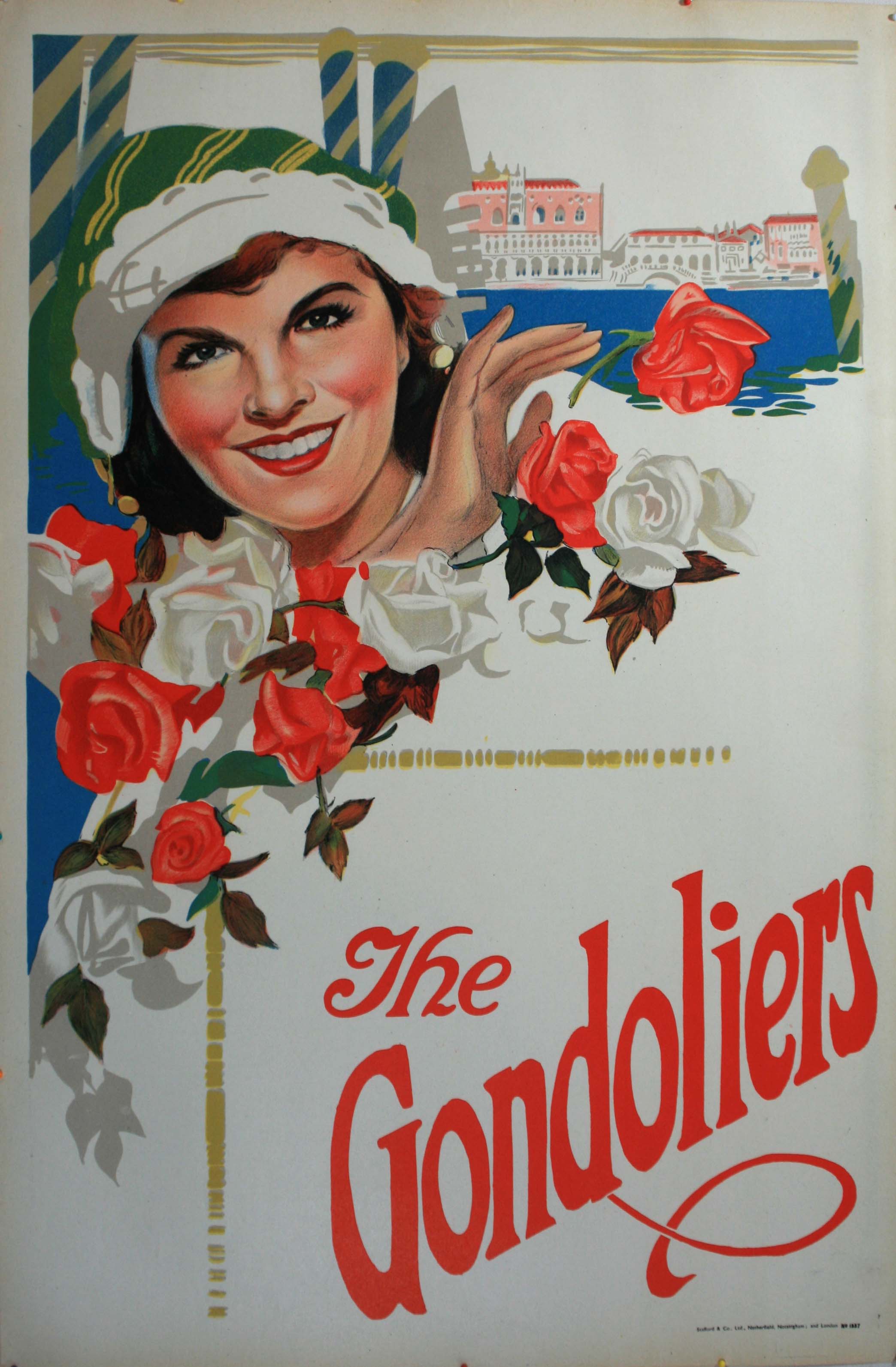 Advertising Poster The Gondoliers