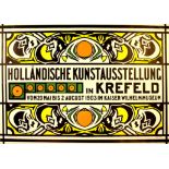 Advertising Poster Dutch Exhibition Art Nouveau Prikker