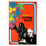 Cuba Movie Poster Retrospective of Santiago Alvarez Emeria 1986