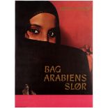 Advertising Poster Jorgen Bitsch Bag Arabiens Slor 1961