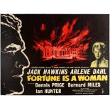 Movie Poster Fortune is a Woman British Film Noir Jack Hawkins Arlene Dahl