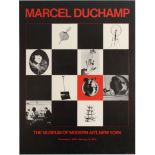Art Exhibition Poster Duchamp Helion Barberini Expressionism Pompidou