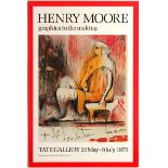 Art Exhibition Poster Henry Moore Tate Segui Agora Gentils Haus