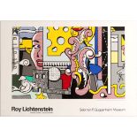 Art Exhibition Poster Lichtenstein Guggenheim Ibrahim Kodra Nazarens in Rome Colmbia Maya