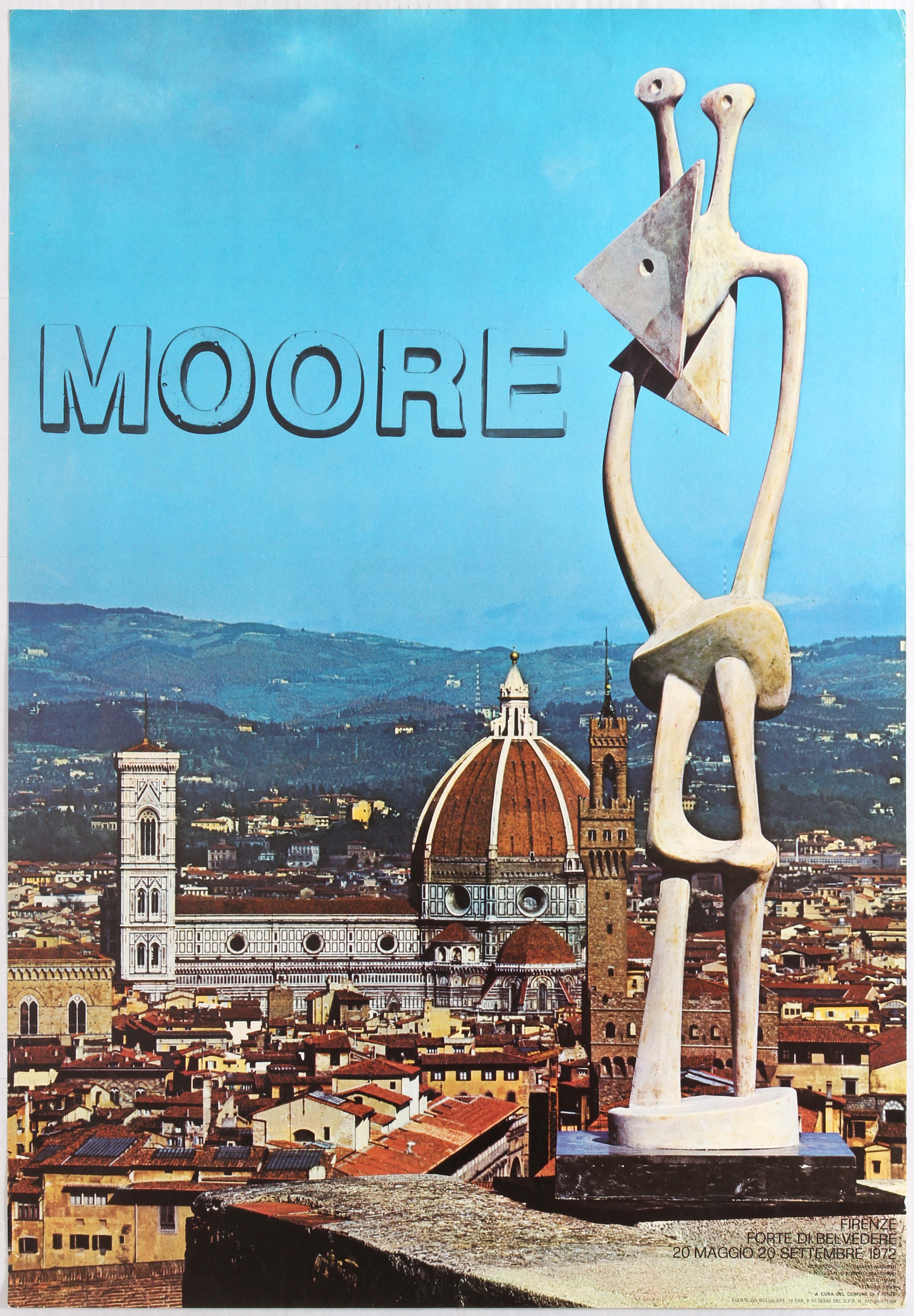 Art Exhibition Poster Moore Yankee Flame Schonzeit American Architecture Metafisica Judd Morris - Image 2 of 5