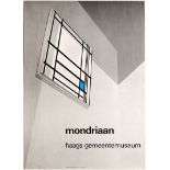 Art Exhibition Poster Mondrian Man Ray Holland Architecture Franco Albini Hungarian Conteporary Art