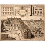 Engraving Michael Burgher Pembroke College Oxford