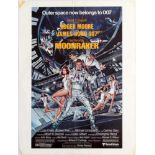 Movie Poster James Bond 007 Moonraker Roger Moore