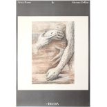 Art Exhibition Poster Henry Moore Fontana Catalan Avantguard French Artists Cintoli