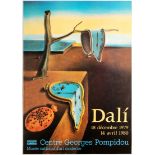 Art Exhibition Poster Dali Teatro Museo Hayden Pompidou