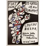 Art Exhibition Poster Jean Dubuffet Paul Klee Honegger Tapies Rudolf Lichtsteiner
