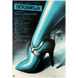 Movie Poster Sexmission Seksmisja Polish cult comedy Sci Fi