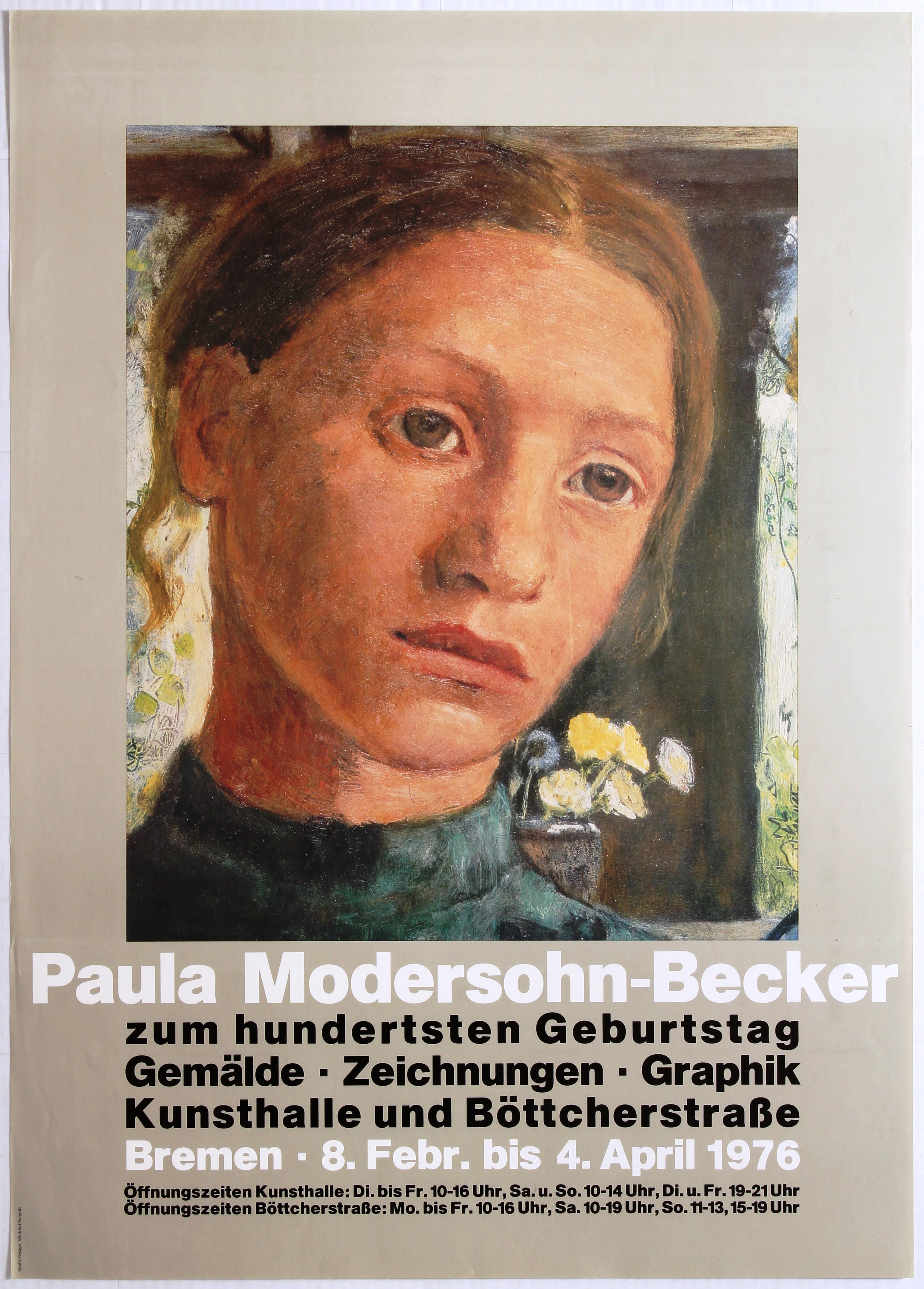 Art Exhibition Poster Auden Moore Soulages Kalinowski Modersohn Becker Atelier 17 - Image 5 of 5