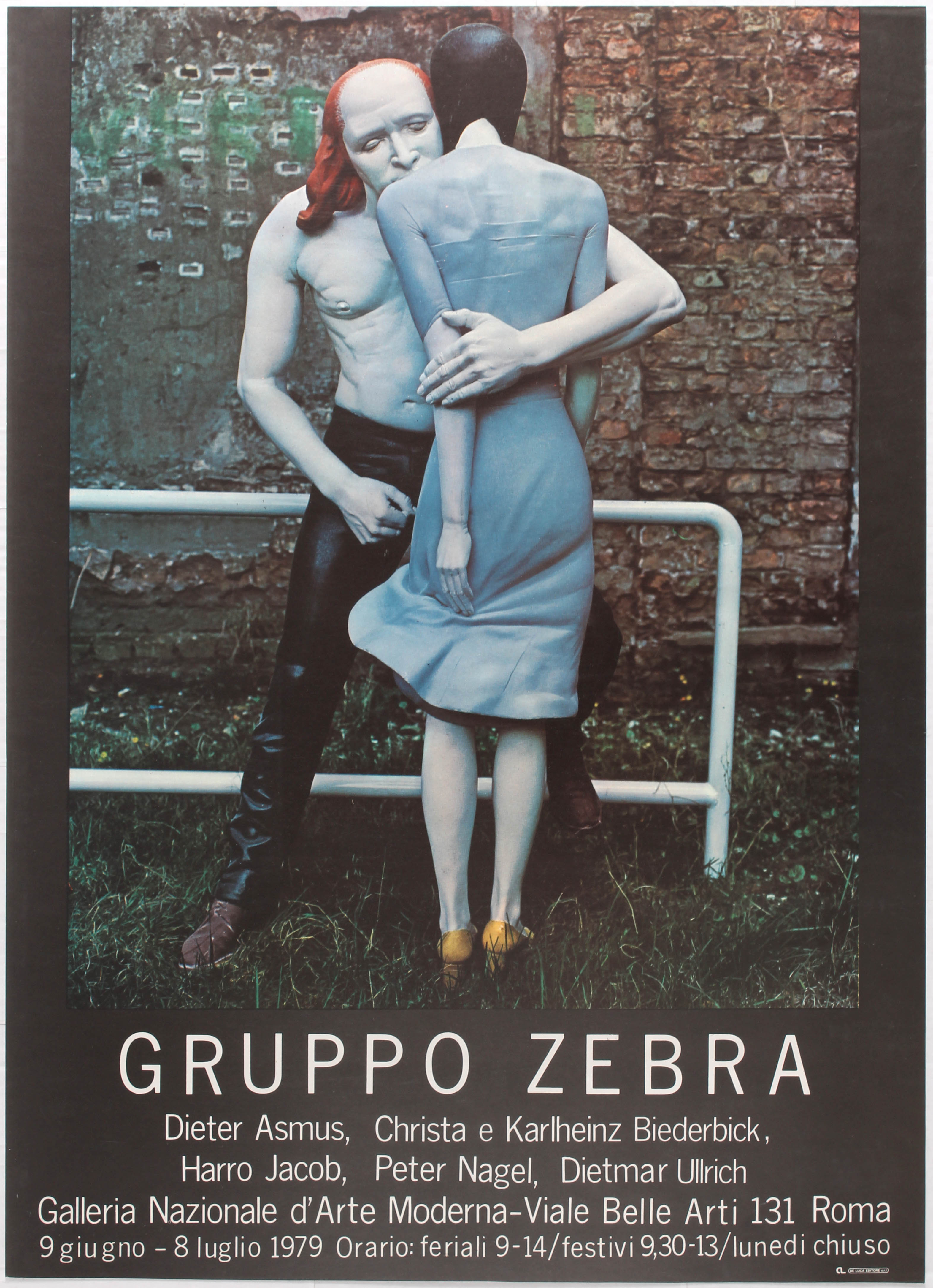 Art Exhibition Poster Surrealism Lousiana Peter Nagel Gruppo Zebra Scuptures Venice and Bysantine - Image 5 of 5