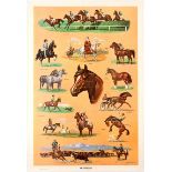 Advertising Educational Poster Horses Chris Kennyn