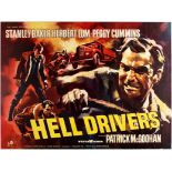 Movie Poster Hell Drivers British Film Noir Raker Endfield