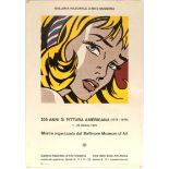 Art Exhibition Poster Lichtenstein Mane-Katz Surrealists Hyperrealists Willi Sitte