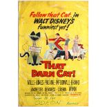 Movie Poster That Darn Cat Walt Disney