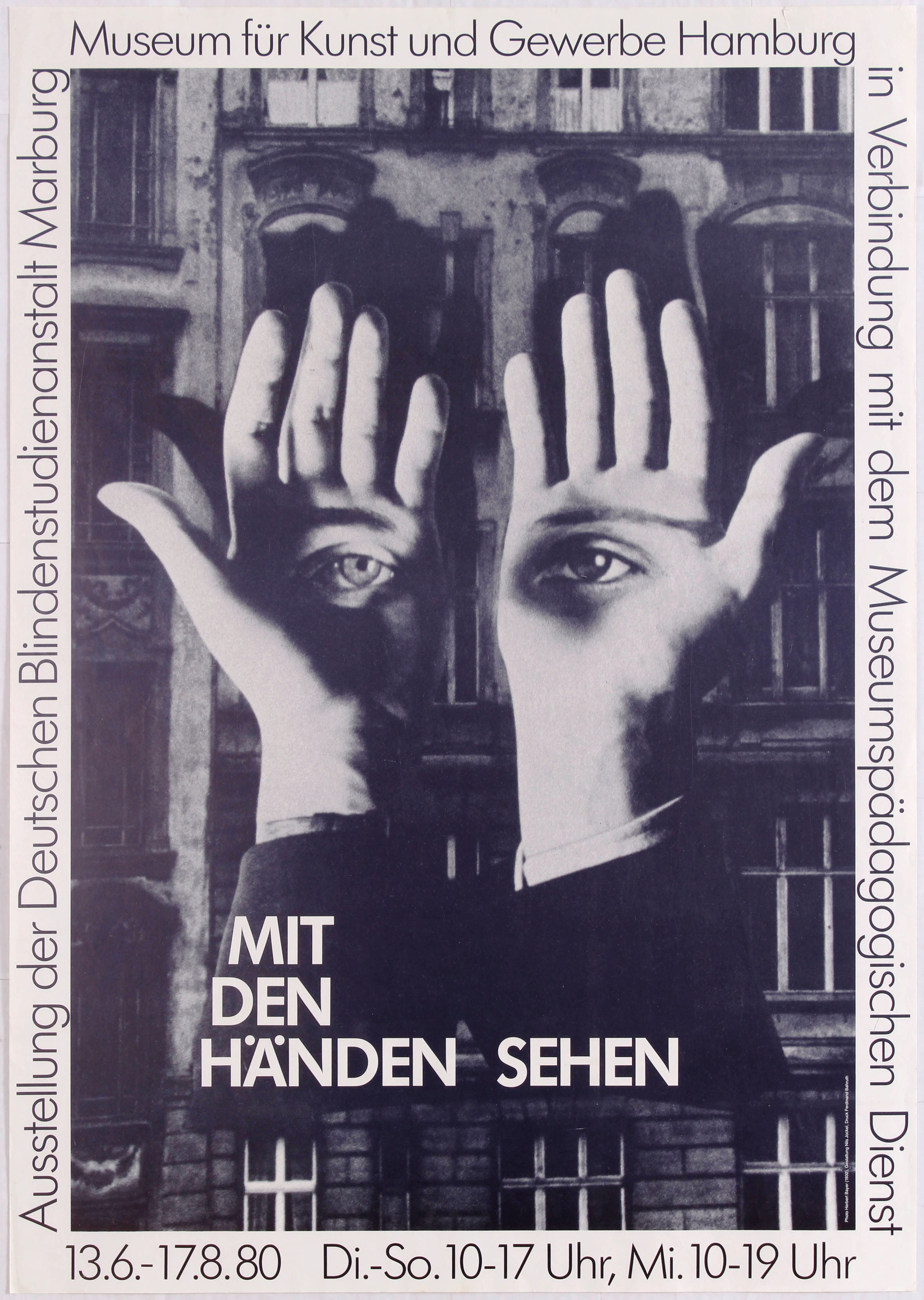 Art Exhibition Poster Apollinaire Deutsche Blindenstudienanstalt Antoni Tapies Laurens Masurel - Image 2 of 5