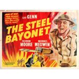 Movie Poster The Steel Bayonet British War Leo Glenn WWII