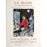 Art Exhibition Poster Chagall La Ruche Miro Max Klinger Gruppo Zebra German Expressionism
