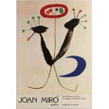 Art Exhibition Poster Jose Miro Henry Moore Willi Baumaister Matta Francesco Messina