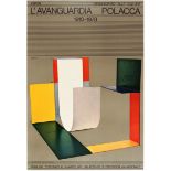 Art Exhibition Poster Jan Lenica Polish Avantgarde Agam Burri Umberto Milani