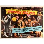 Movie Poster Operation Mad Ball Military Comedy Richard Quine