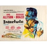 Movie Poster Interlude USA Drama Douglas Sirk