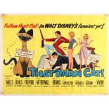 Movie Poster That Darn Cat! Walt Disney Horizontal